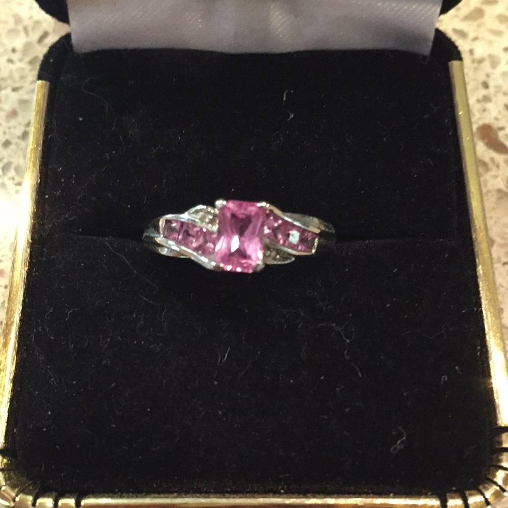 Diamond and Sapphire Ring